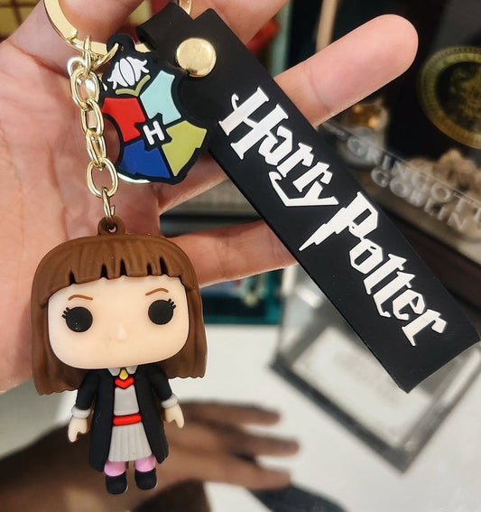 Harry Potter & Hermione Keychains | Premium Collectible Gift