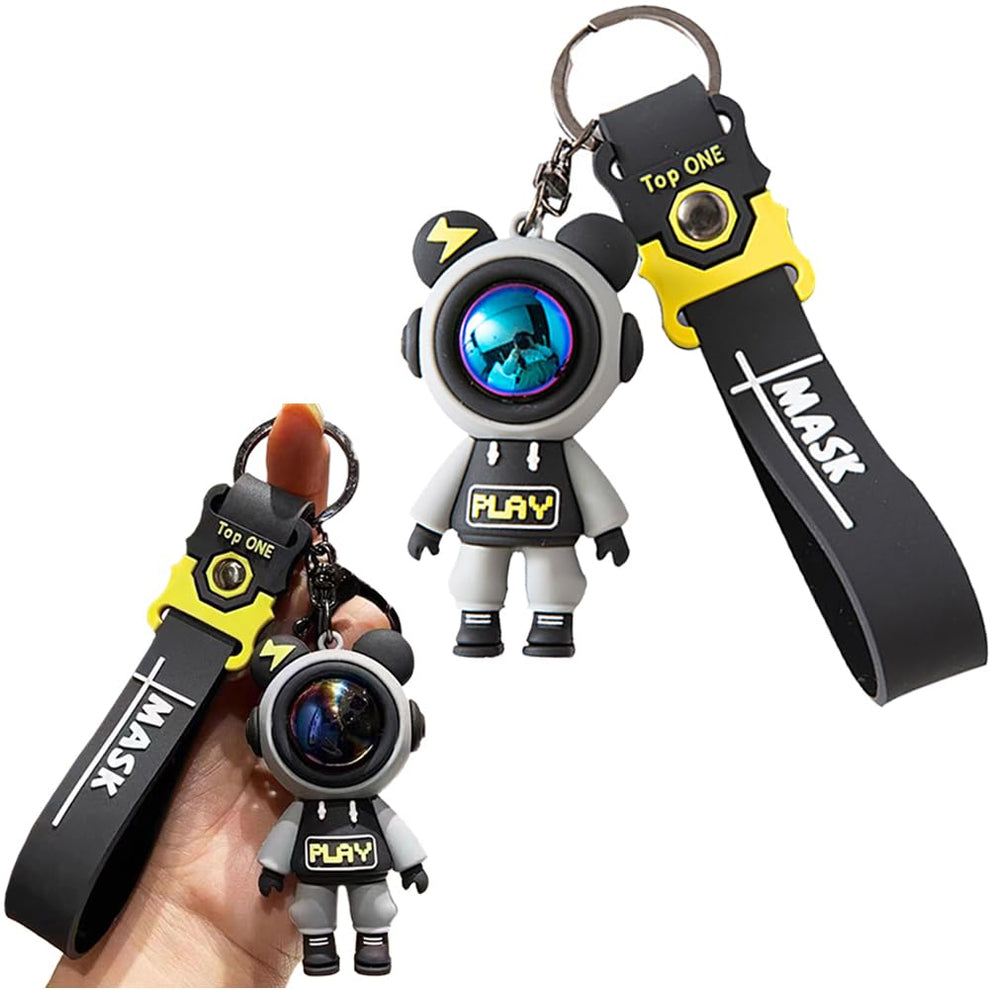 Cute Astronaut Keychain | Perfect Gift for Girlfriend | Funky "Play" Keyring Gift