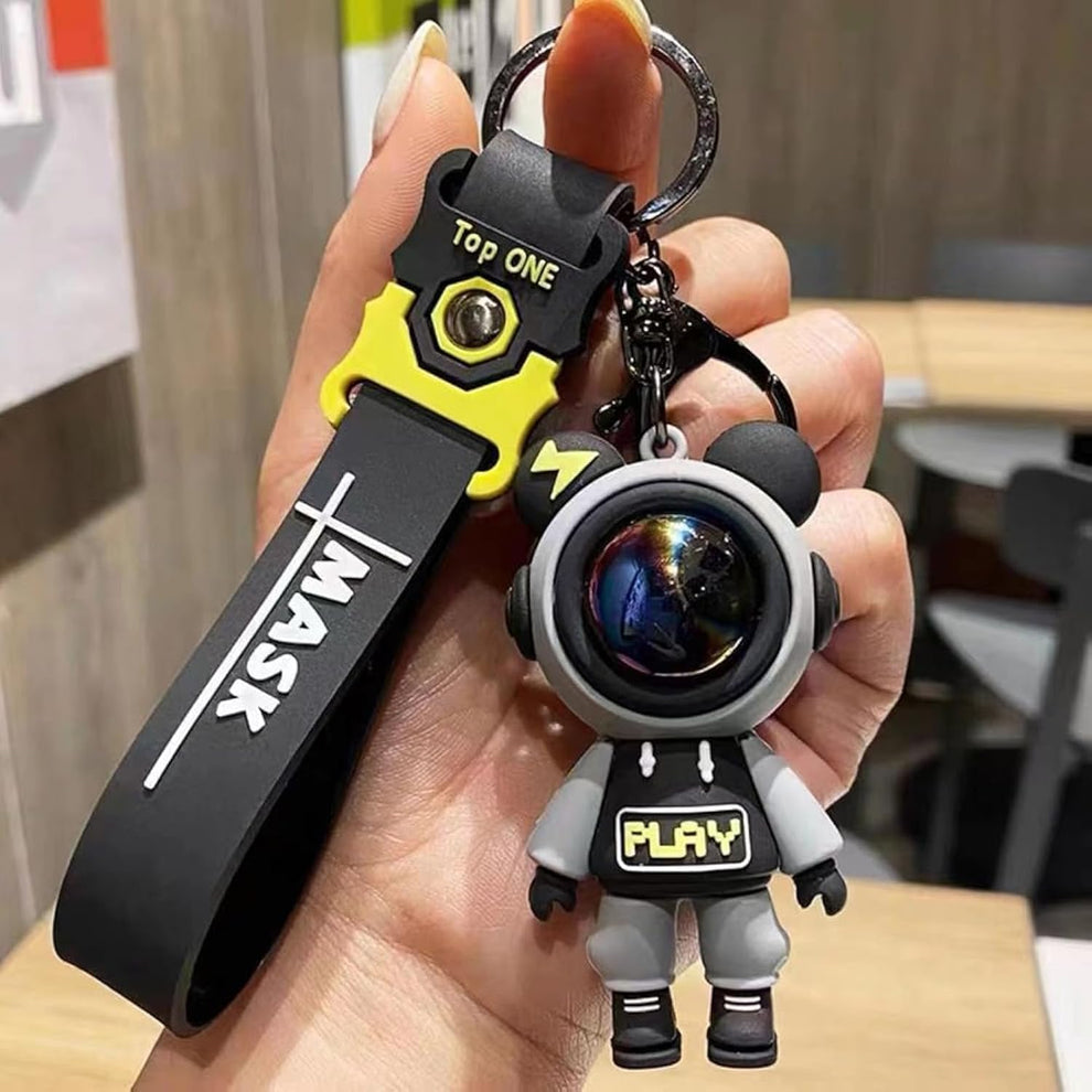 Cute Astronaut Keychain | Perfect Gift for Girlfriend | Funky "Play" Keyring Gift