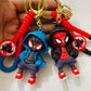 Spider-Man Miles Morales Keychain – Superhero Collectible | Stylish PVC Figure