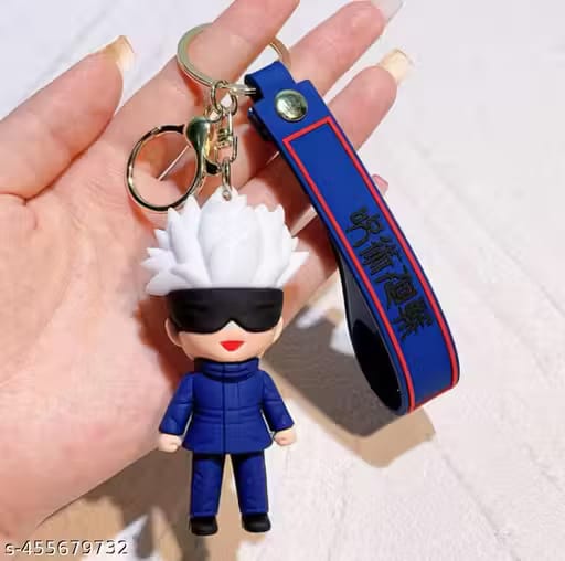 Jujutsu Kaisen Gojo Satoru Keychain – Anime Collectible | Stylish PVC Figure