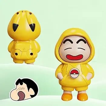 Shinchan Face Changing Keychain – Cute Cartoon Collectible